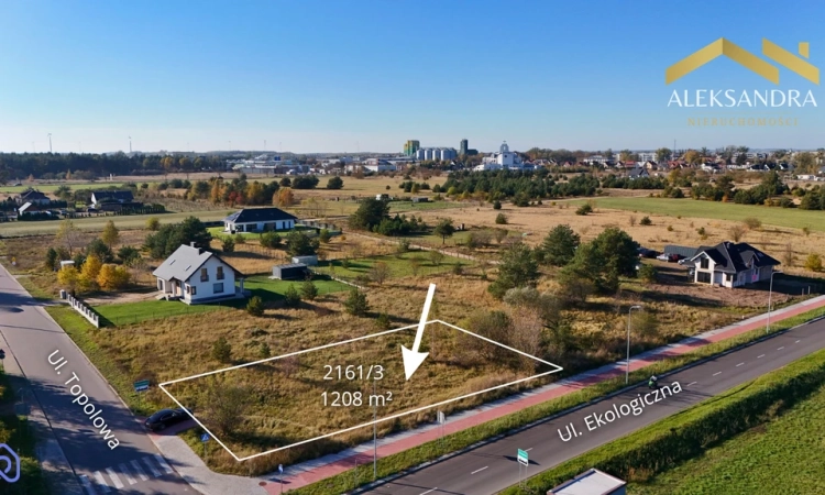 Malownicza działka budowlana na obrzeżach Grajewa | Zdjęcie główne
