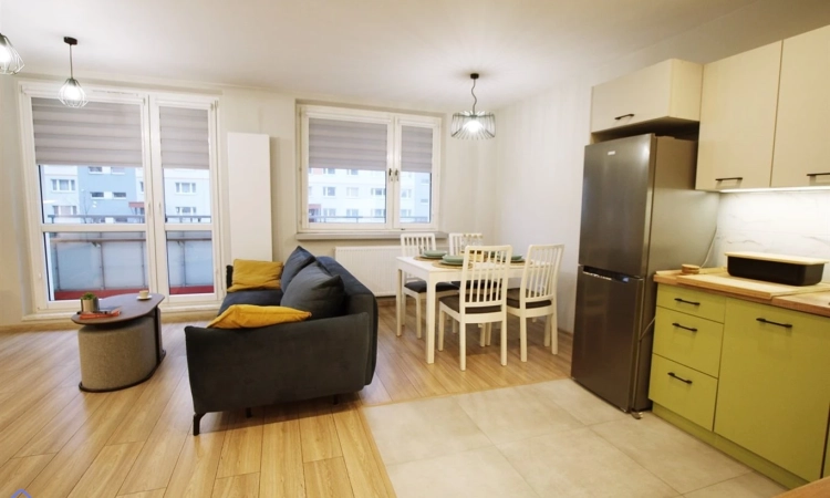 Nowoczesne mieszkanie dwa pokoje, balkon | Zdjęcie główne