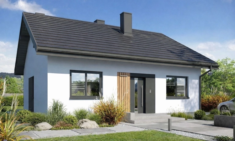 Dom modułowy 70m2 styl skandynawski cała Polska | Zdjęcie główne