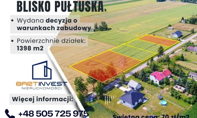 Działki budowlane w zielonej i spokojnej okolicy | Zdjęcie główne