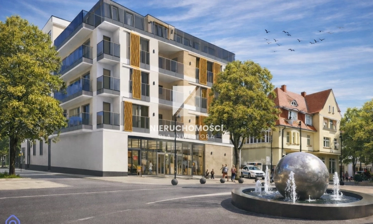 Apartament inwestycyjny 53 mkw, Kormoran, balkon | Zdjęcie główne