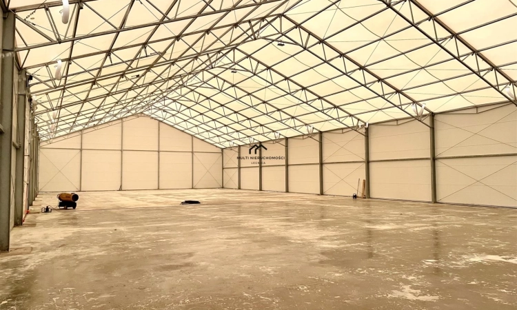 Hala termiczna z dachem pneumatycznym 20m x 50m | Zdjęcie główne